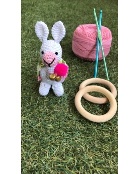 Louie The Lama Toy Rattle